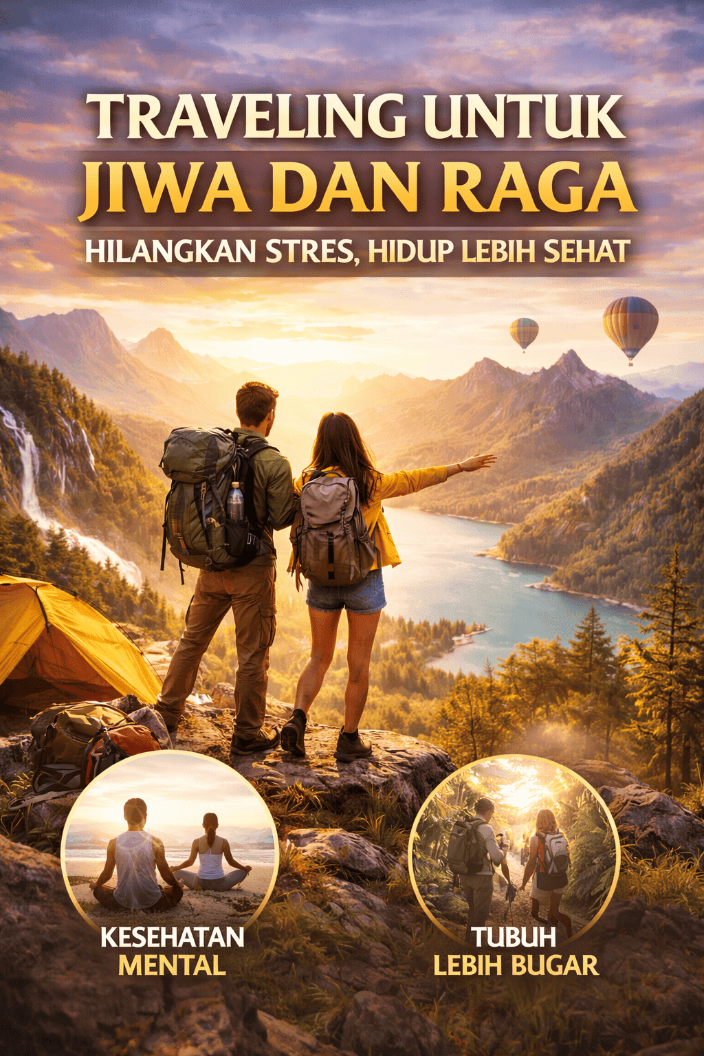 Traveling untuk Jiwa dan Raga: Hilangkan Stres, Hidup Lebih Sehat