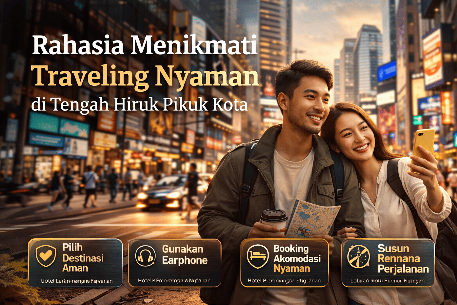 Rahasia Menikmati Traveling Nyaman di Tengah Hiruk Pikuk Kota