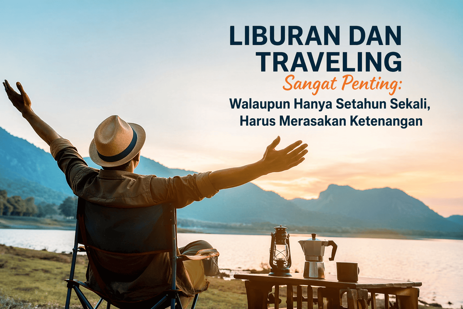 Liburan dan Traveling Sangat Penting: Walaupun Hanya Setahun Sekali, Harus Merasakan Ketenangan