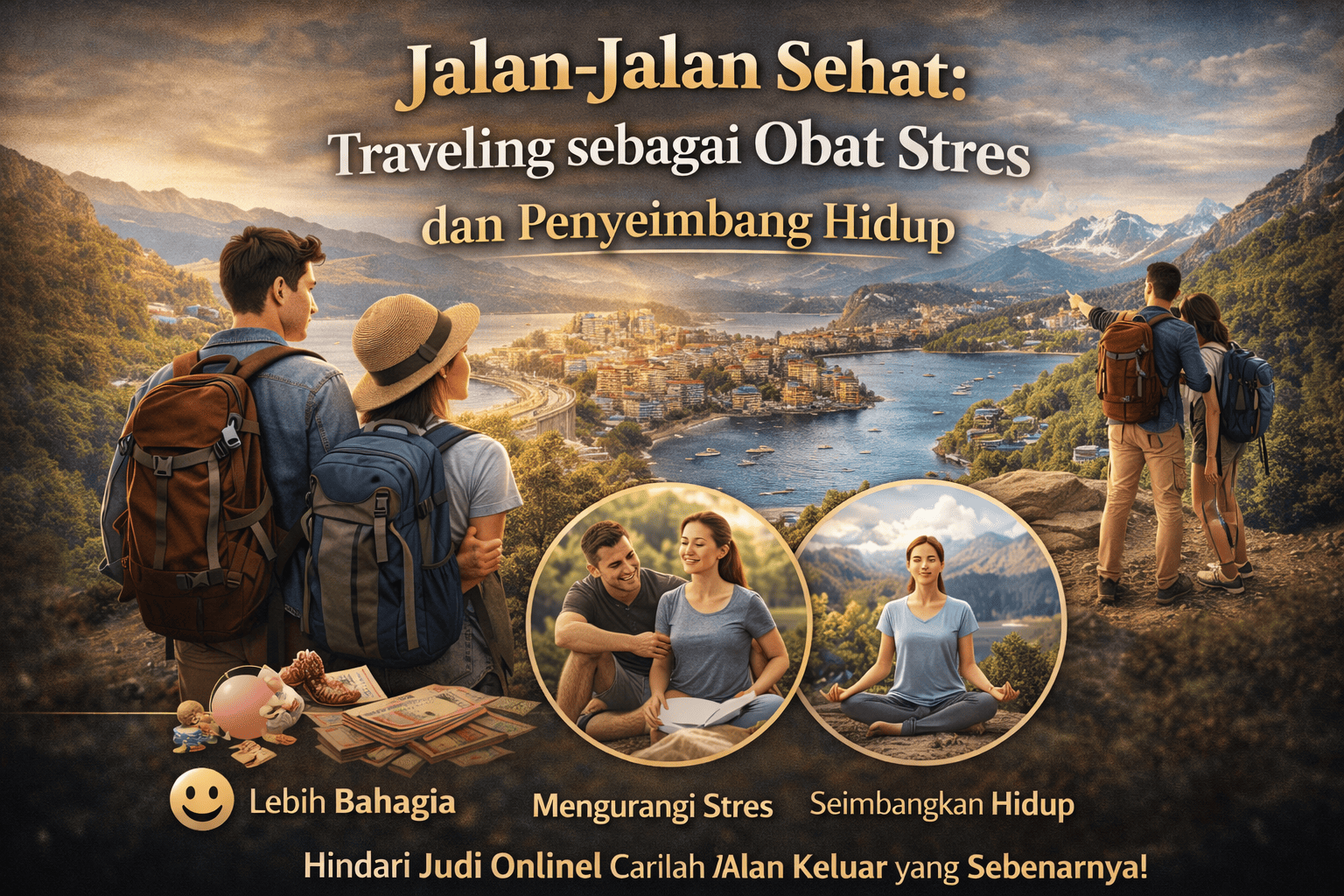 Jalan-Jalan Sehat: Traveling sebagai Obat Stres dan Penyeimbang Hidup