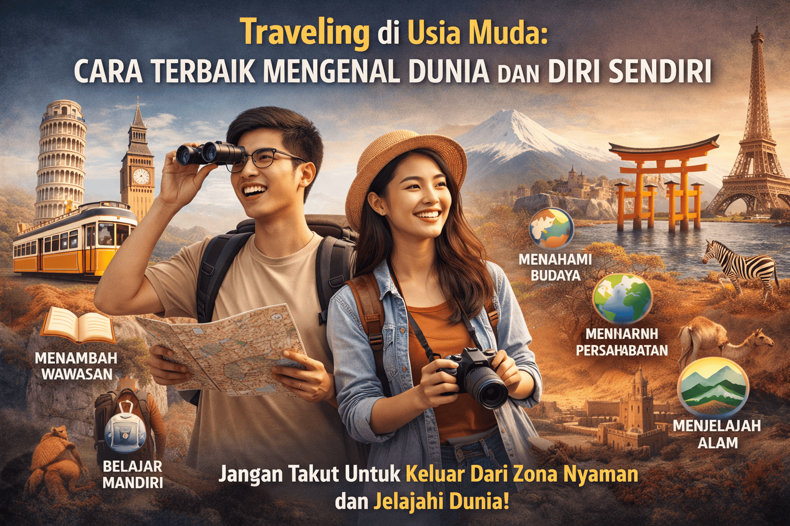 Traveling di Usia Muda Cara Terbaik Mengenal Dunia dan Diri Sendiri