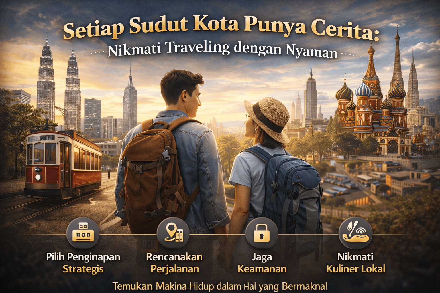 Setiap Sudut Kota Punya Cerita: Nikmati Traveling dengan Nyaman