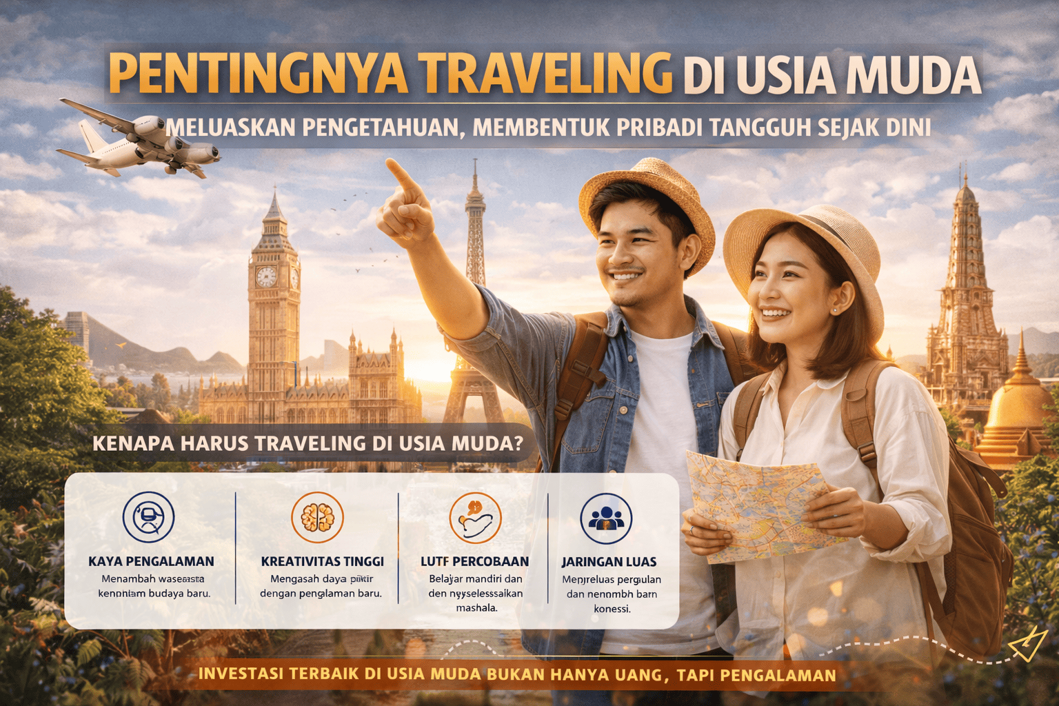 Pentingnya Traveling di Usia Muda