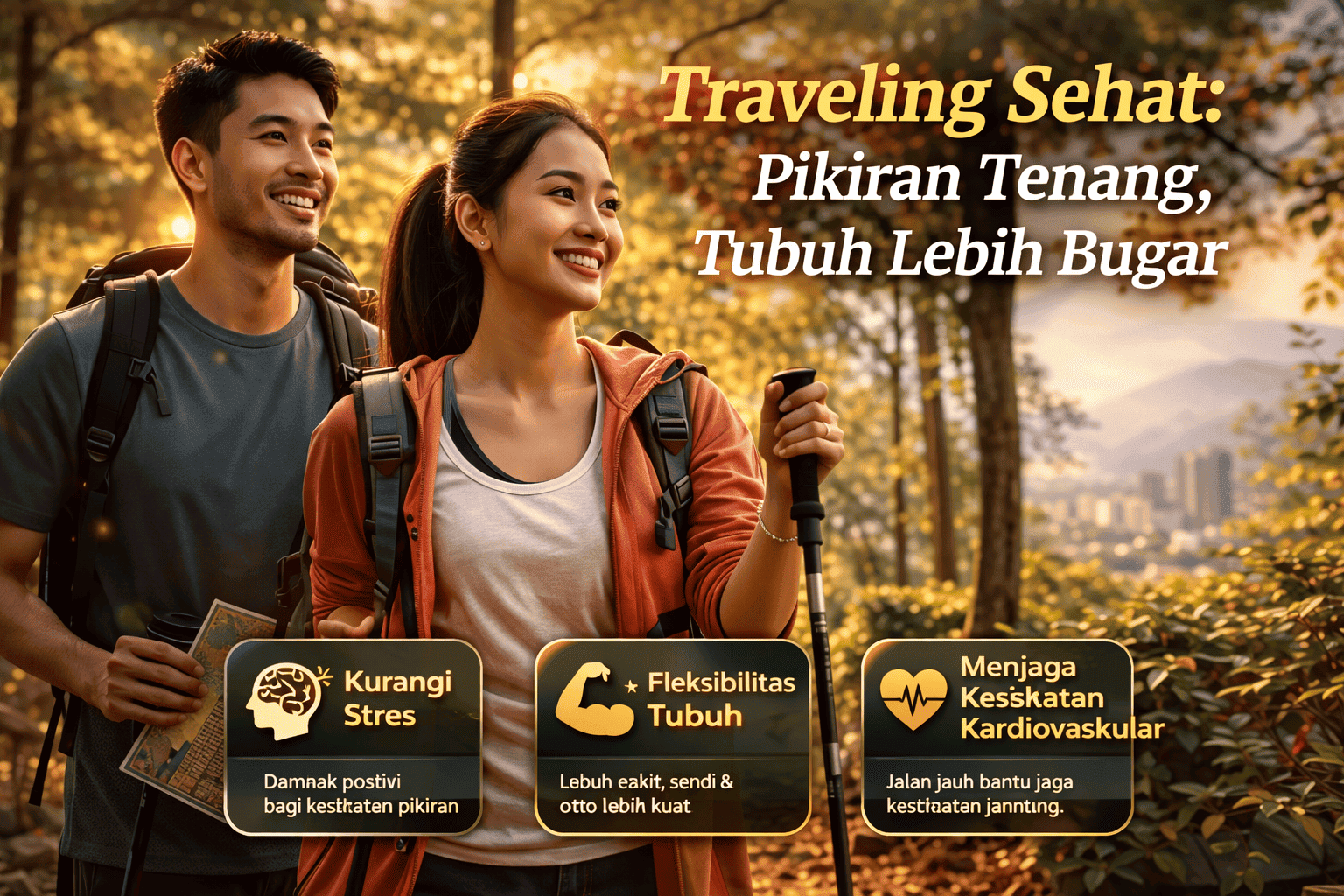 Traveling Sehat: Pikiran Tenang, Tubuh Lebih Bugar