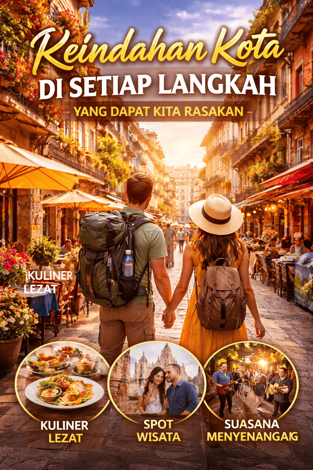 Keindahan Kota di Setiap Langkah yang Dapat Kita Rasakan