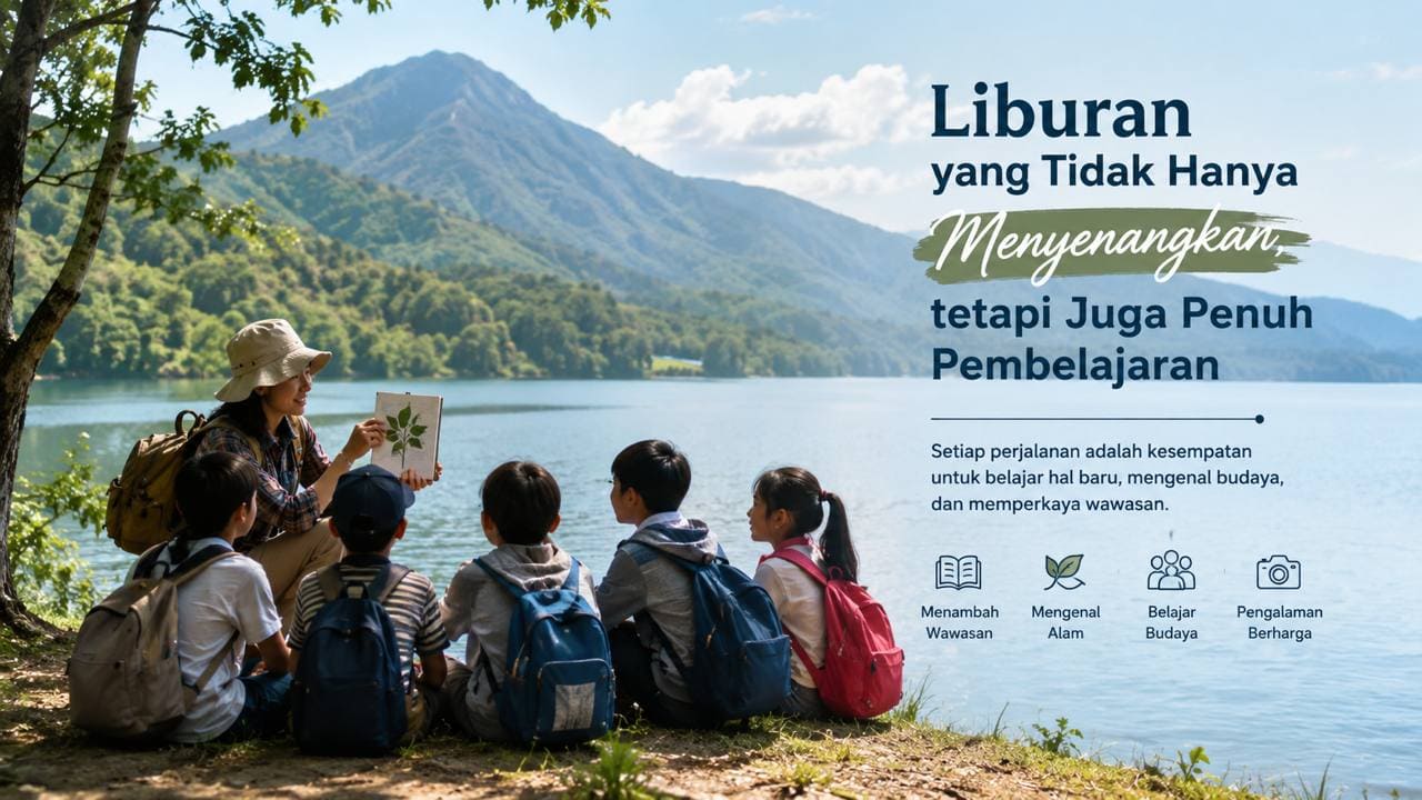 Liburan yang Tidak Hanya Menyenangkan, tetapi Juga Penuh Pembelajaran.