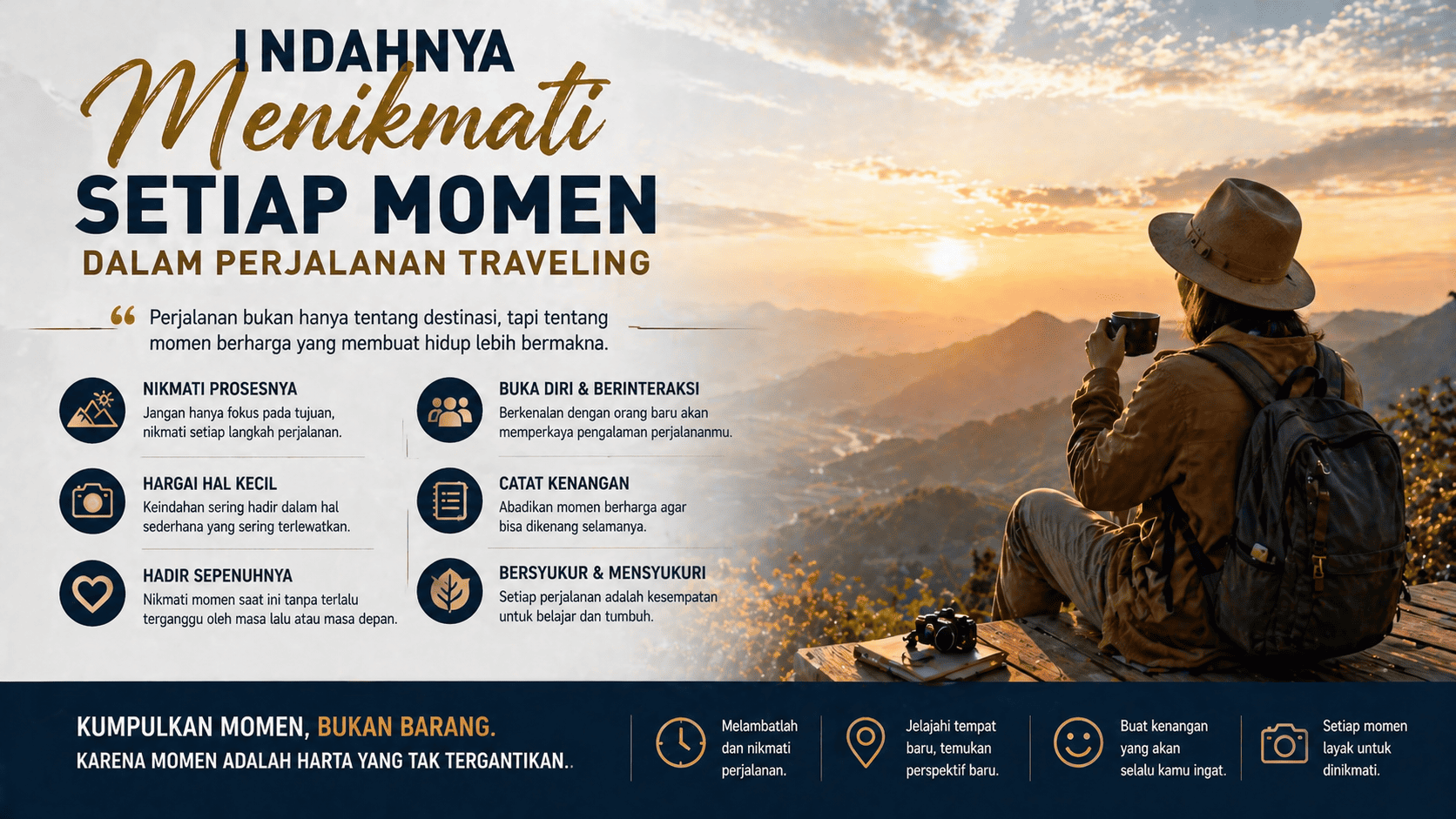 Indahnya Menikmati Setiap Momen dalam Perjalanan Traveling