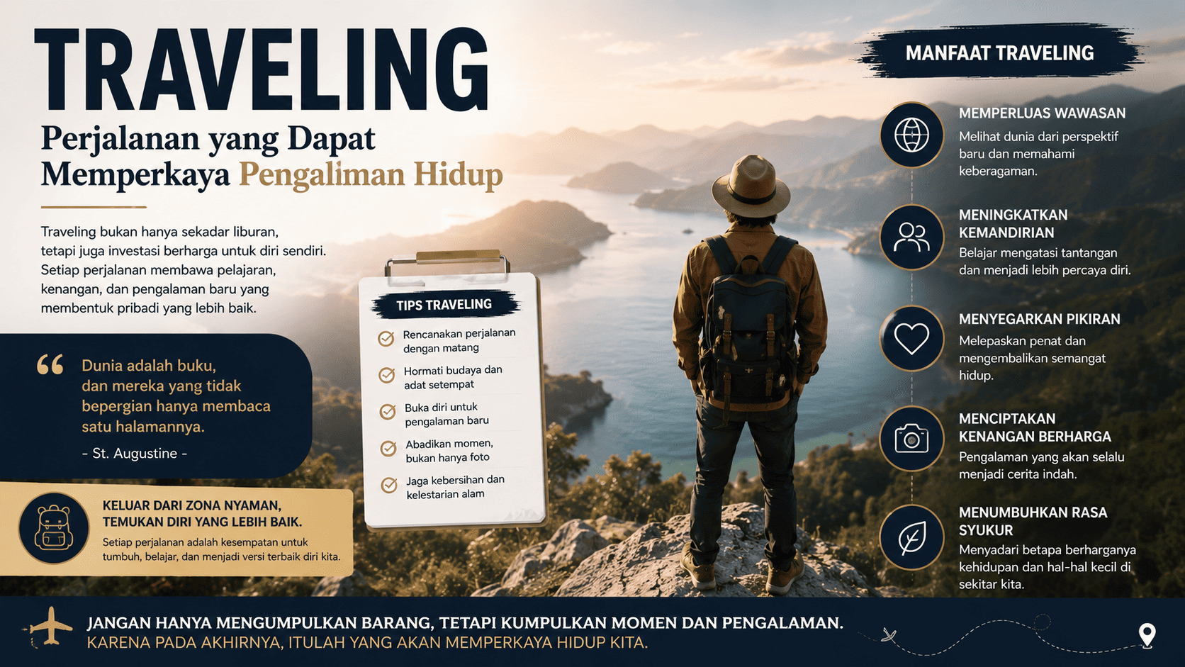Traveling Perjalanan yang Dapat Memperkaya Pengalaman Hidup.