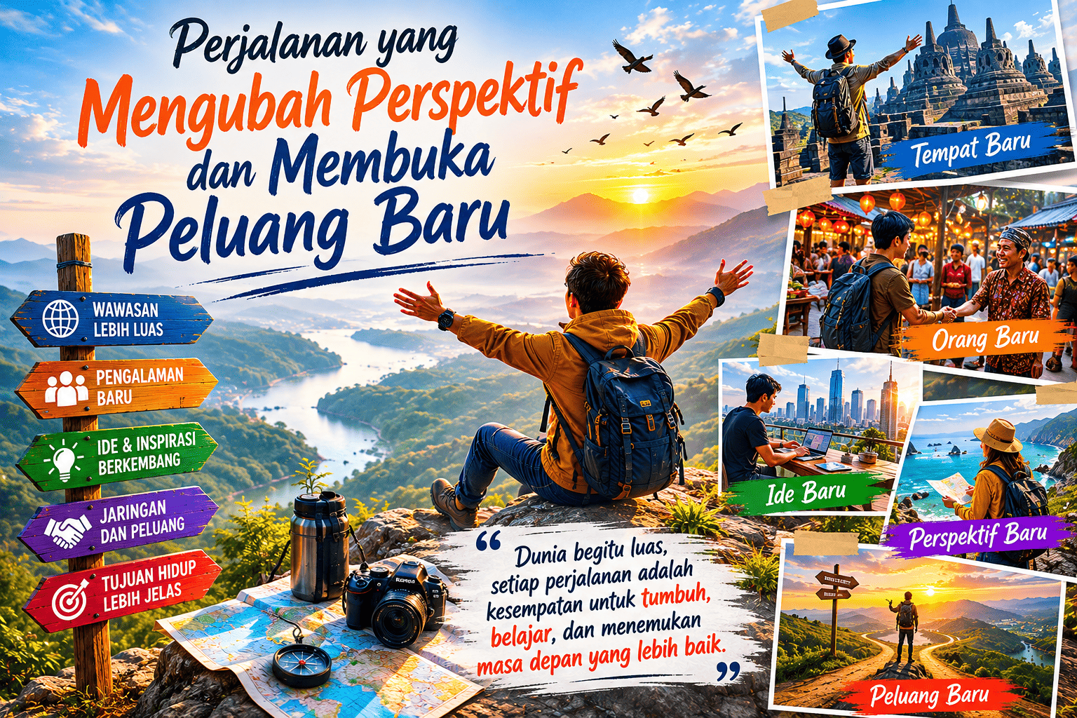 Perjalanan yang Mengubah Perspektif dan Membuka Peluang Baru.