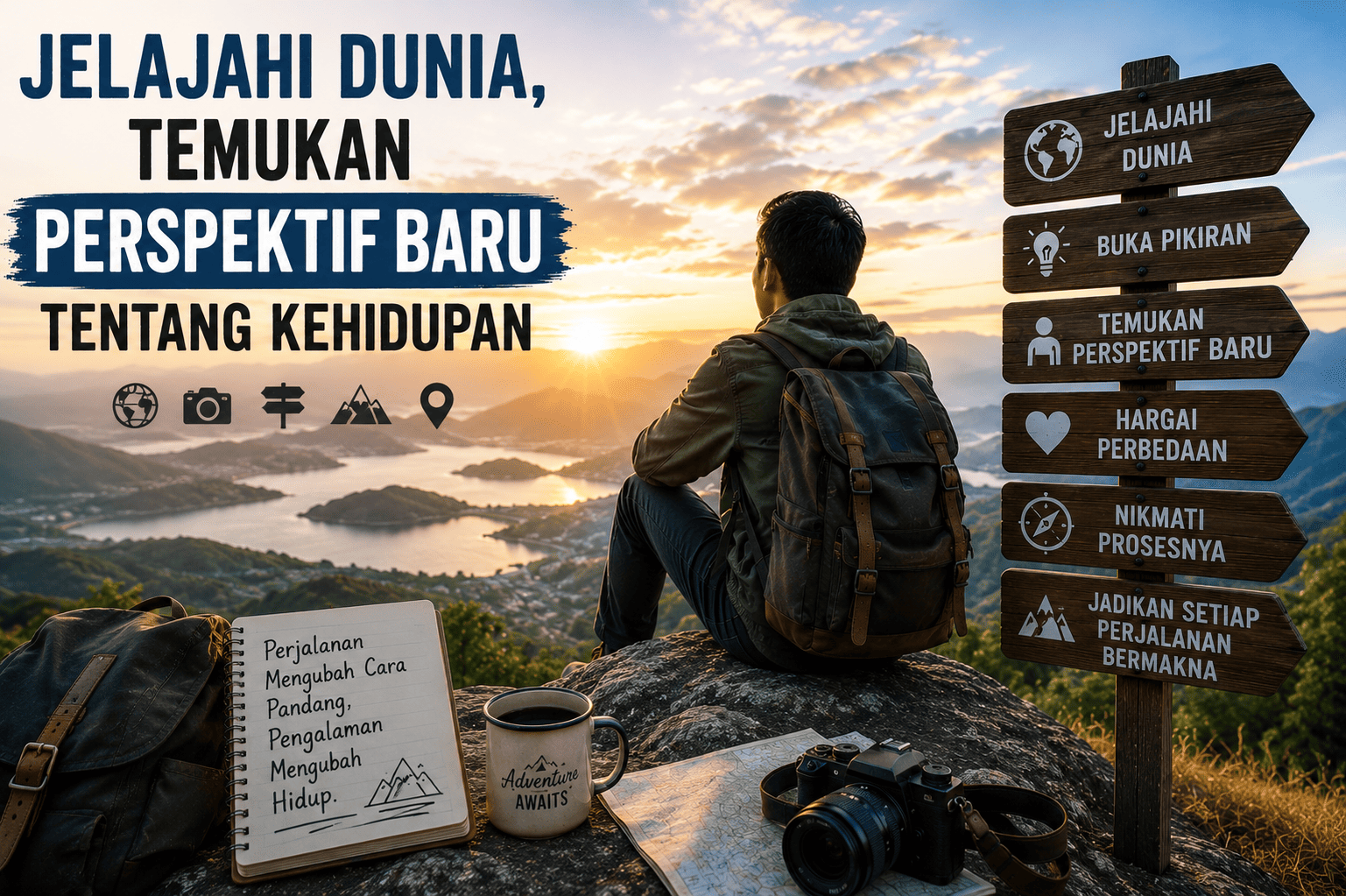 Jelajahi Dunia, Temukan Perspektif Baru tentang Kehidupan.