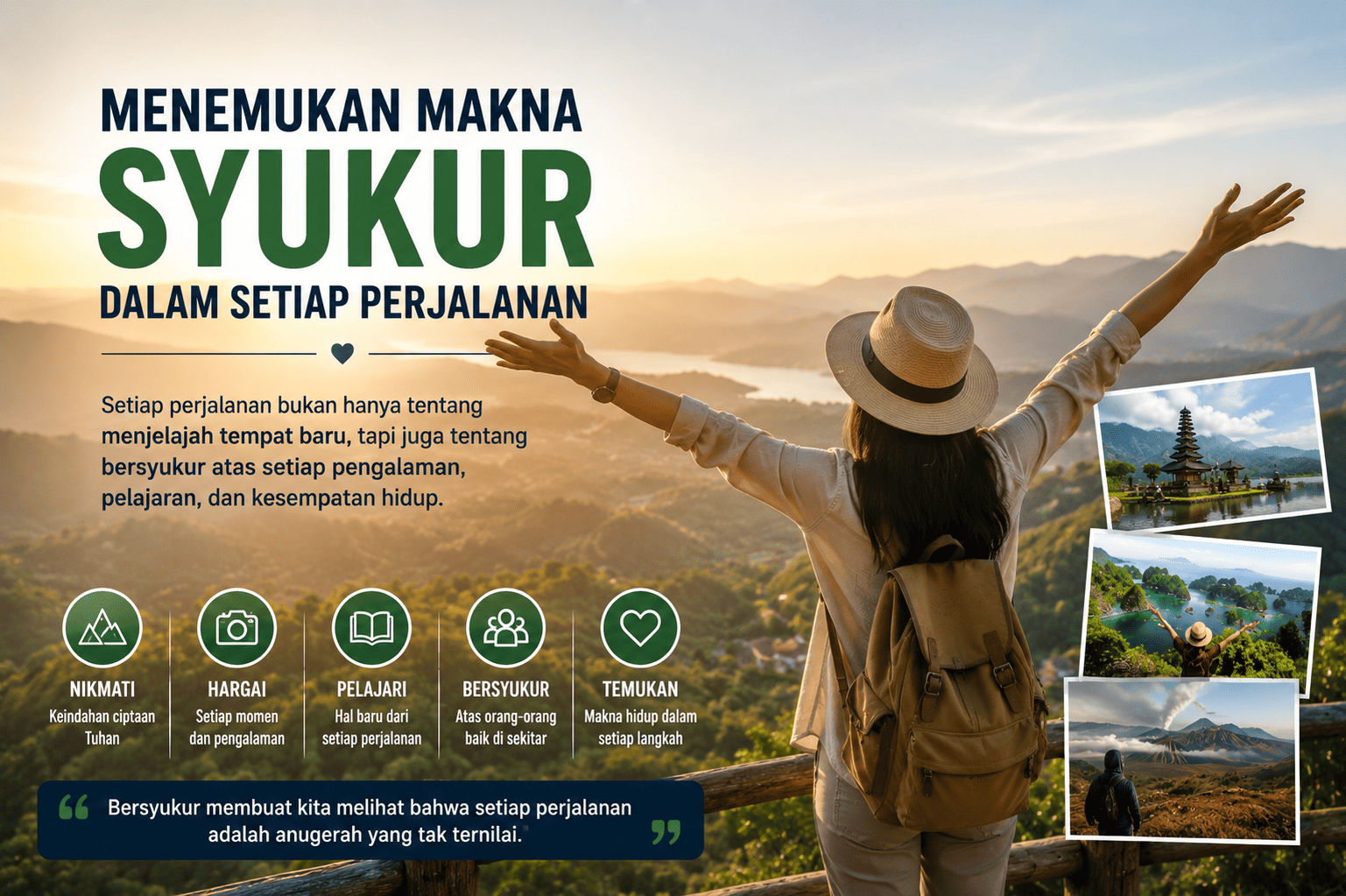Menemukan Makna Syukur dalam Setiap Perjalanan.