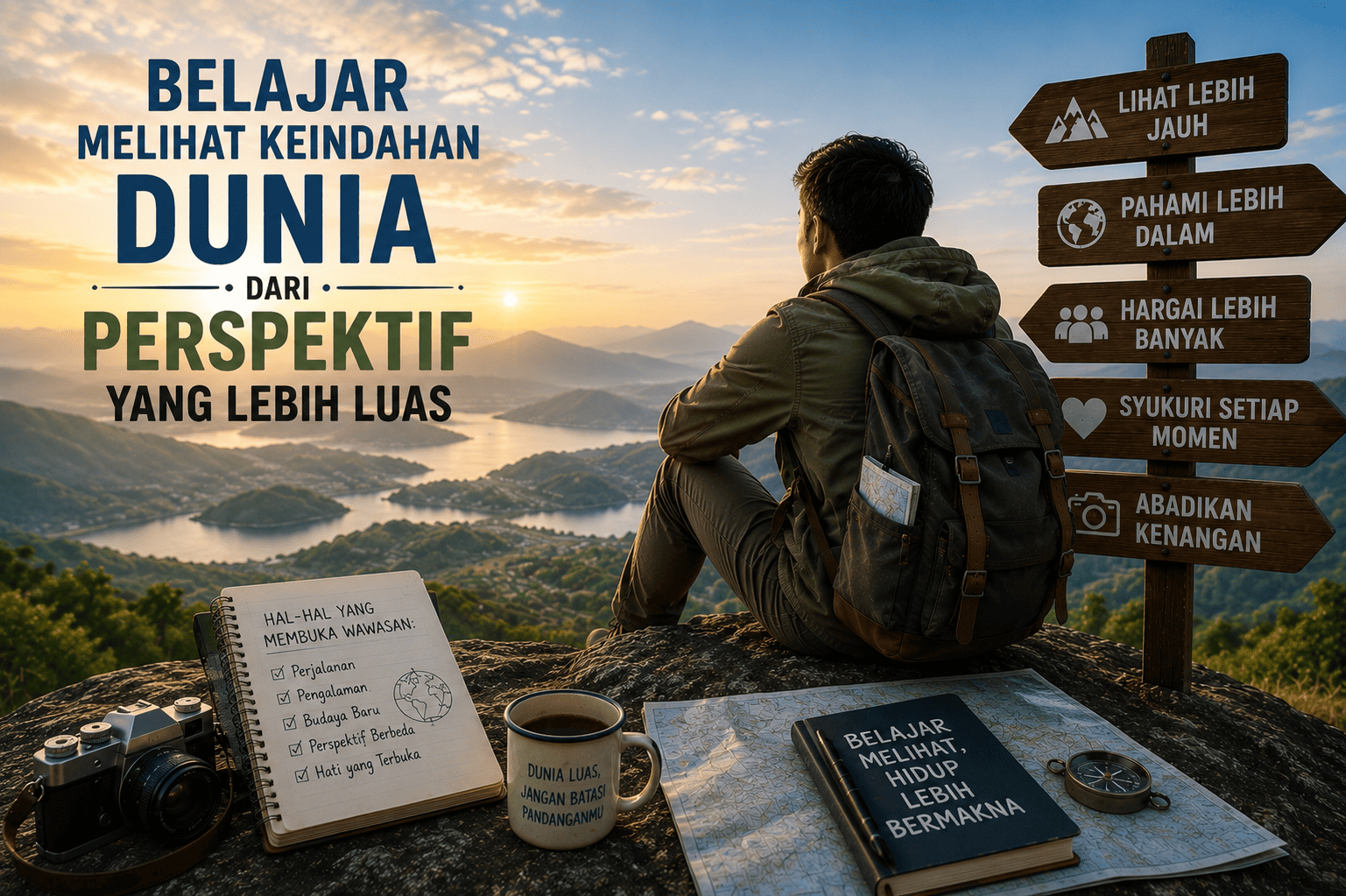 Belajar Melihat Keindahan Dunia dari Perspektif yang Lebih Luas.