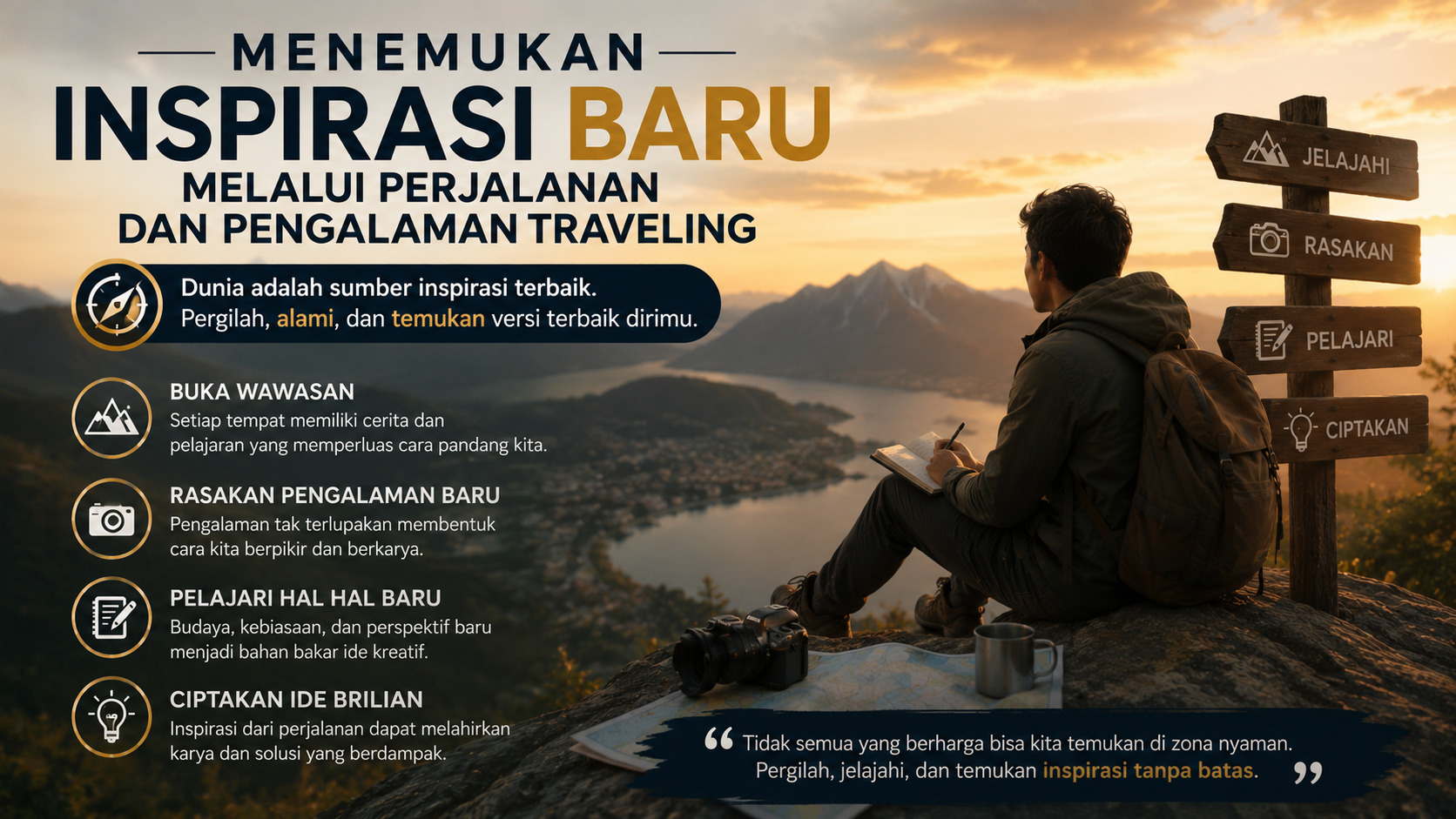 Menemukan Inspirasi Baru Melalui Perjalanan dan Pengalaman Traveling.