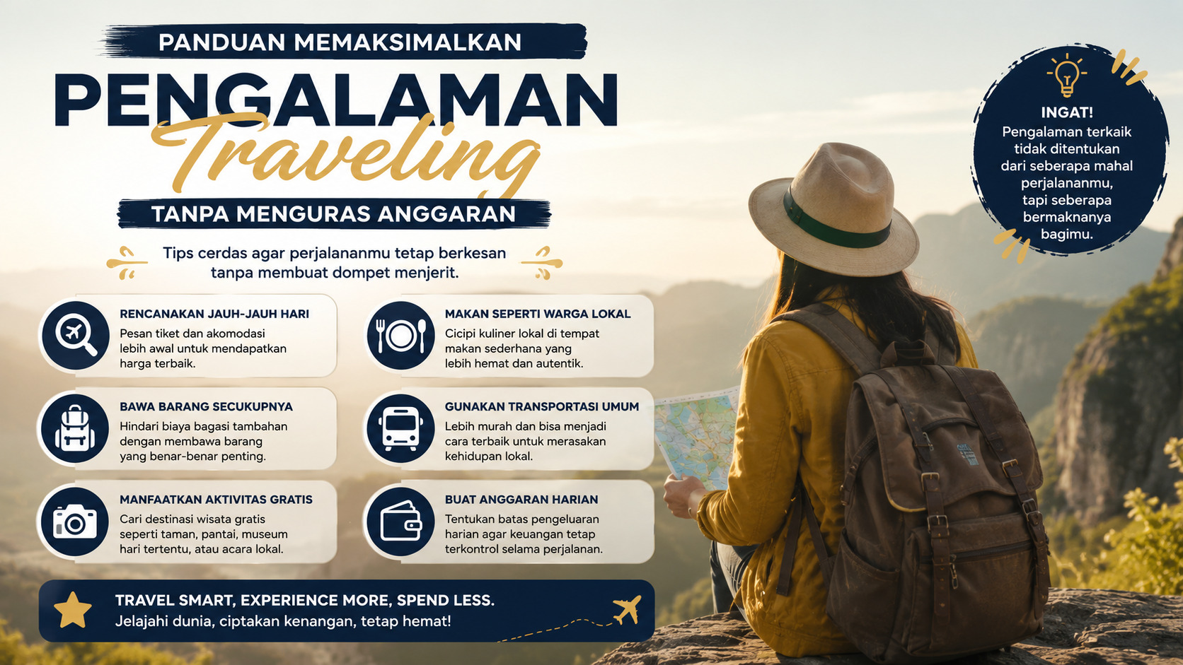 Panduan Memaksimalkan Pengalaman Traveling Tanpa Menguras Anggaran.