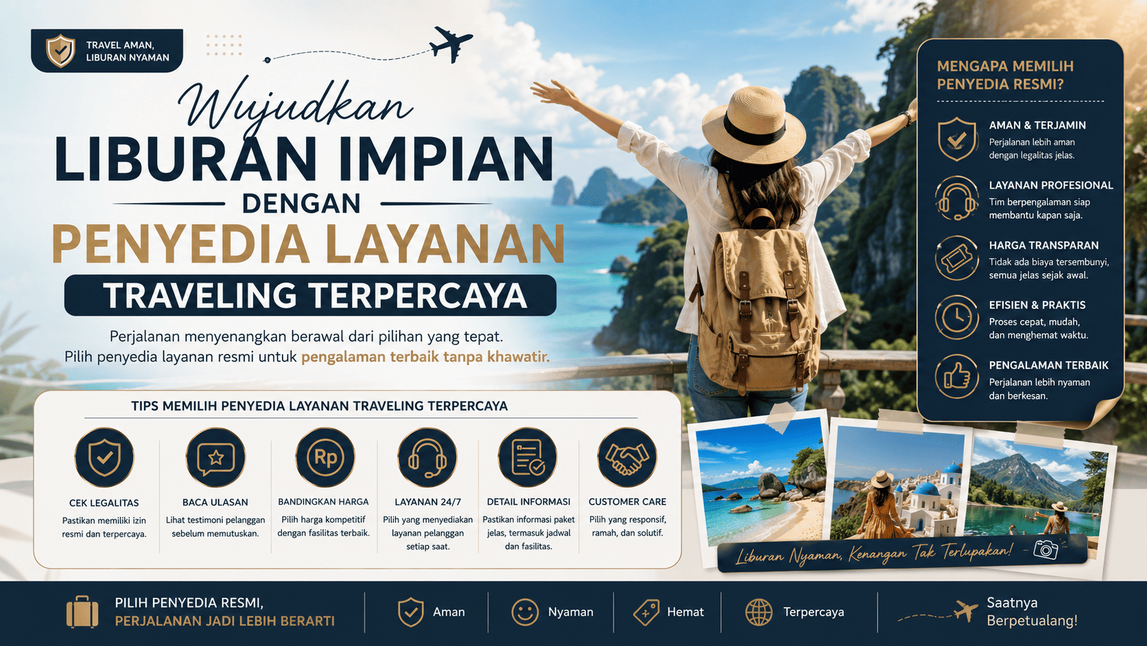 Wujudkan Liburan Impian dengan Penyedia Layanan Traveling Terpercaya.